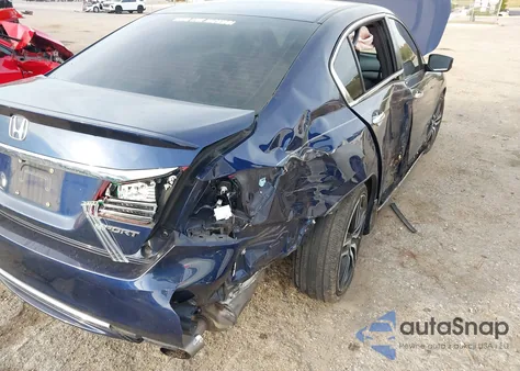 2017 Honda Accord Sport from USA, damaged, VIN 1HGCR2F56HA114139